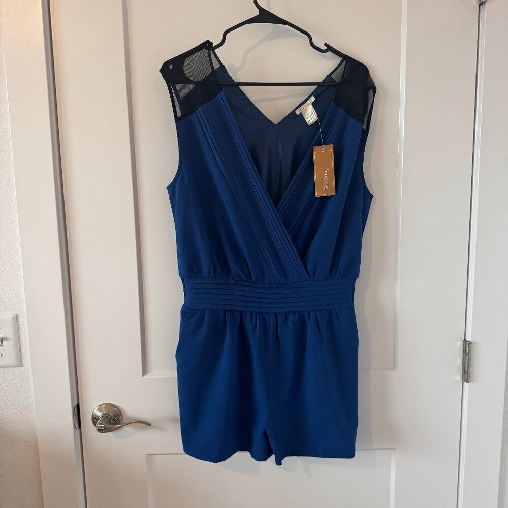 NWT Blue Romper
